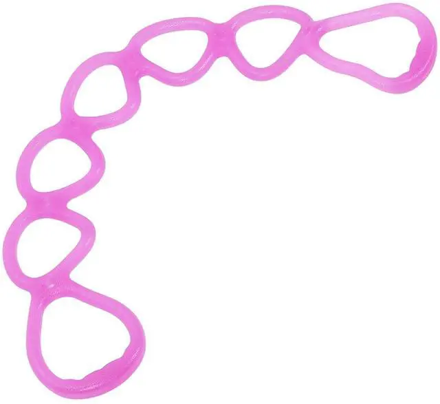 Alt view image 3 of 7 - Workout Bands, Workout Bands Dance Stretch Band Home Gym Multifunctional Yoga Shaping Workout Fitness Elastic Pull Rope 7 Hole Band