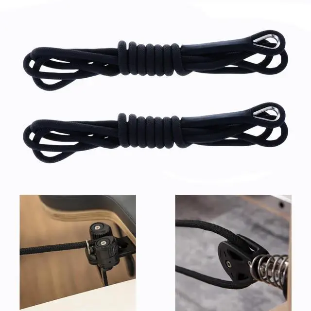 Alt view image 3 of 7 - Pilates Reformer Pull Rope Part Hardware Easy to Install Component Strap for Home Studio Use Yoga Fitness Exercise Equipment