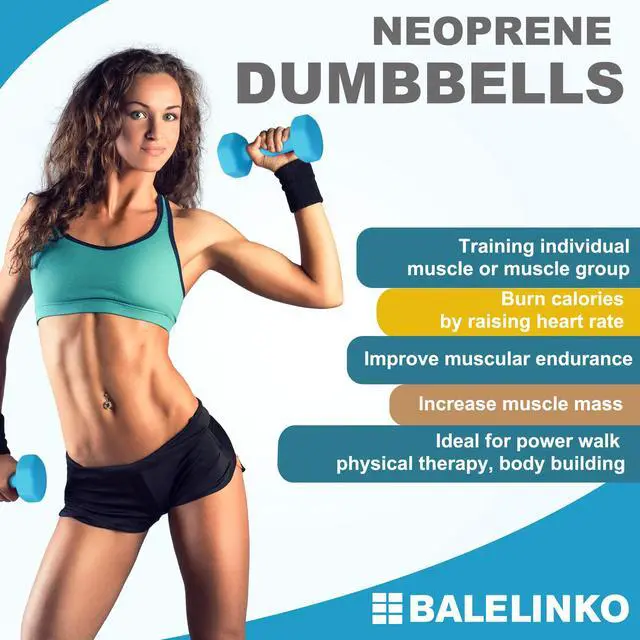 Alt view image 4 of 7 - Home Gym Equipment Workouts Strength Training Weight Loss Pilates Weights Yoga Sets Free Weights for Women, Men, Seniors and Youth, 1LB Gray, Pair