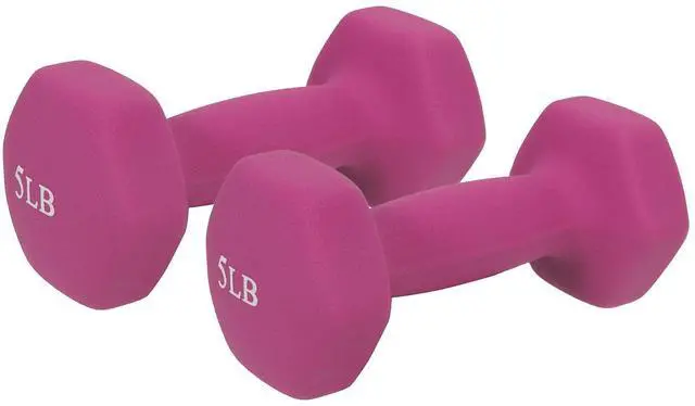 Main image of Neoprene Dumbbell - 5 Lbs - Pair