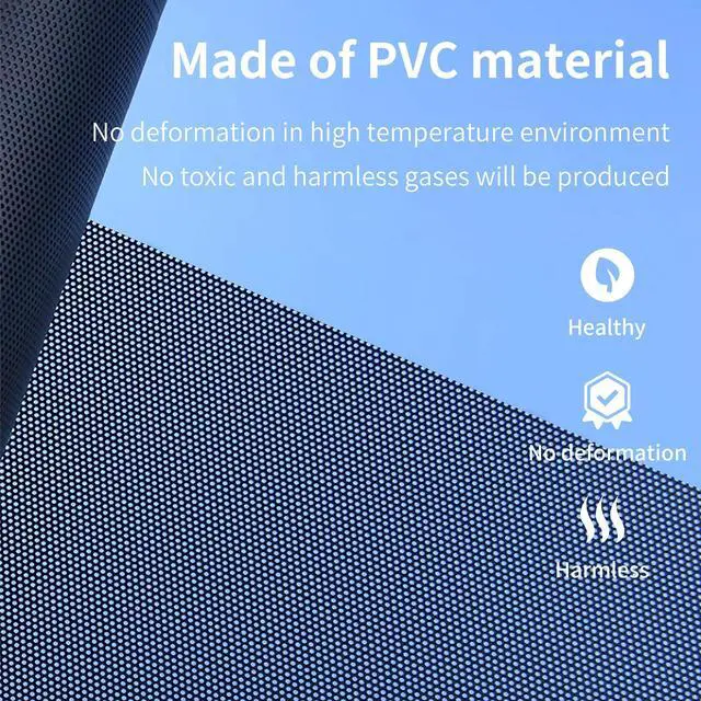Alt view image 5 of 7 - PC Dust Filter 400x300mm, 2Pack DIY PC Case Dust Mesh Filter PVC Dustproof Filter Cover Cooler Fan Grills with Magnetic Strip for Computer PC Case Speaker(PVC, 400 * 300mm, 2pcs, Black)