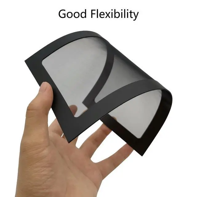 Alt view image 5 of 7 - 120 x 240mm Desktop Computer Case Fan Dust Filter with Magnet, Ultra Fine Nylon Mesh, Upgrade Smooth Airflow, Black Color - 2 Pack