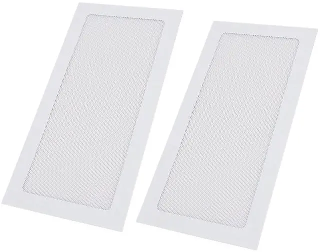 Main image of 120x240mm PC Case Dust Filter, 2 Pack Magnetic Dust Mesh Cover Computer Cooler Fan Ventilation Net with Right Angle Frame, for PC Chassis Power Supply