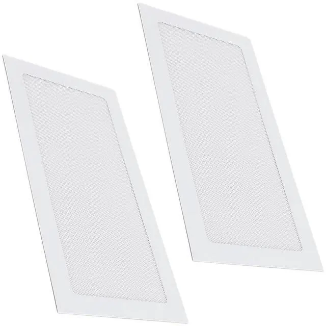 Alt view image 7 of 7 - 120x240mm PC Case Dust Filter, 2 Pack Magnetic Dust Mesh Cover Computer Cooler Fan Ventilation Net with Right Angle Frame, for PC Chassis Power Supply
