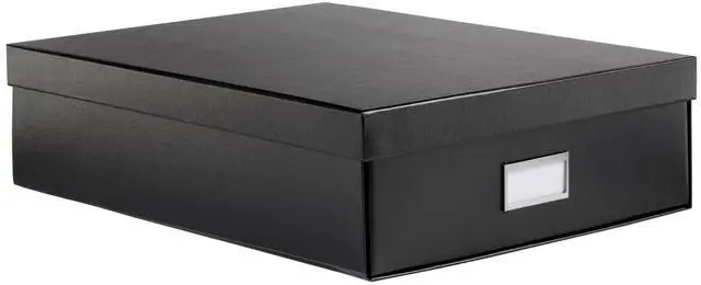 Main image of Keepsake Box, Protective Storage Box, Home and Office Organizer, Photo Storage Box, Souvenir Organizer, Large, 16" x 12" x 4 1/4" (41787)