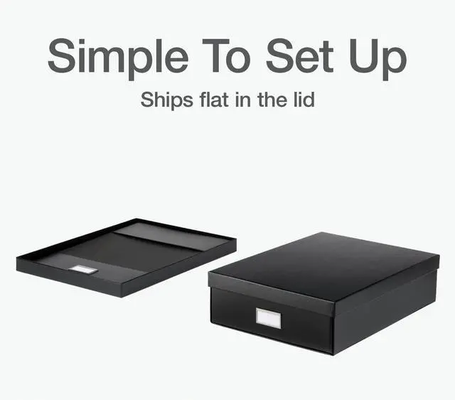 Alt view image 3 of 7 - Keepsake Box, Protective Storage Box, Home and Office Organizer, Photo Storage Box, Souvenir Organizer, Large, 16" x 12" x 4 1/4" (41787)