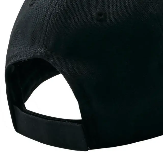 Alt view image 2 of 3 - Little Kid Signature Canvas Baseball Cap Hat, Caviar Black, Child/Youth, One Size