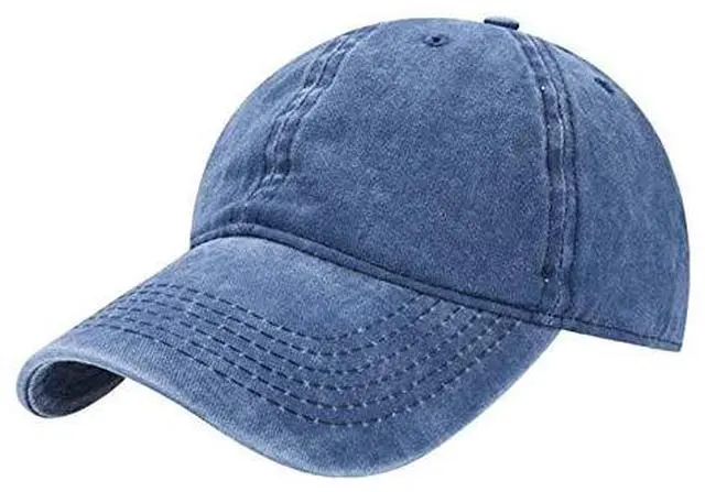 Main image of Toddlers Baseball Hat Boys, Kids Distressed-Washed Baseball Cap Cotton Hats for 2-8 Years