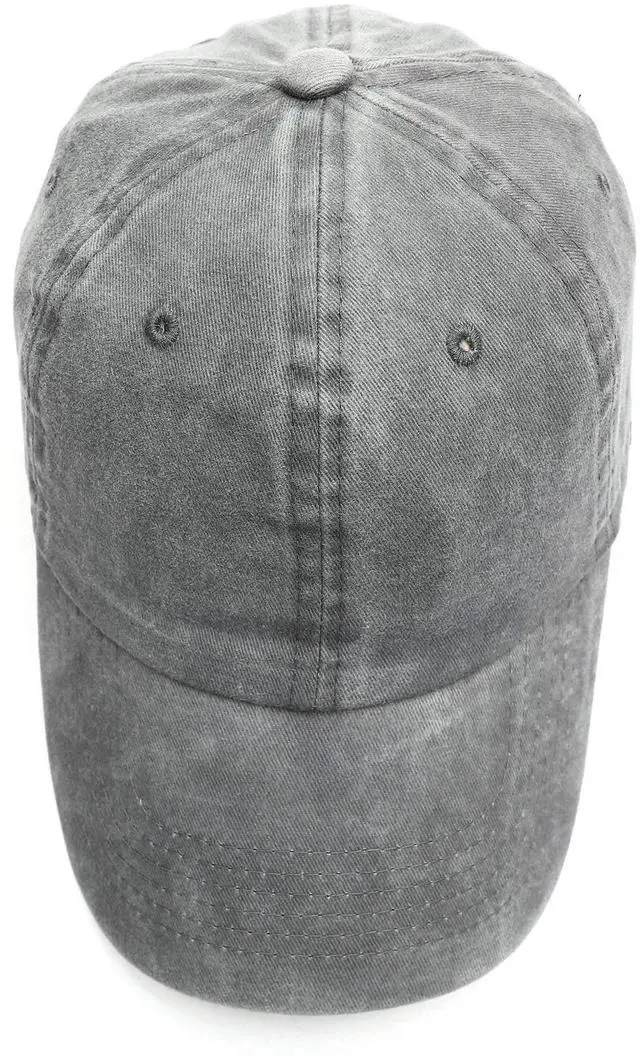 Alt view image 3 of 5 - Toddlers Baseball Hat Boys, Kids Distressed-Washed Baseball Cap Cotton Hats for 2-8 Years