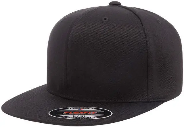 Main image of Men's On Field Pro-Baseball Cap, Black, Large-X-Large