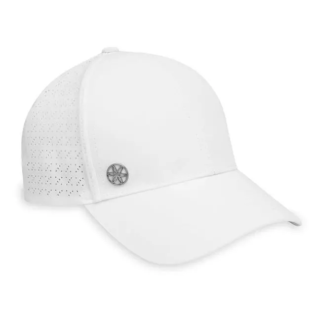 Main image of White Baseball Cap for Women - Cruiser Breathable Nova Design, Lightweight Cute Women's Ball Cap, Easily Adjustable Trendy White Women's Hat for Summer & Beach