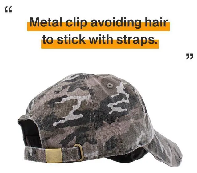 Alt view image 6 of 7 - KBE-VINTAGE BLK-CAM Vintage Washed Cotton Baseball Cap, Black Camo