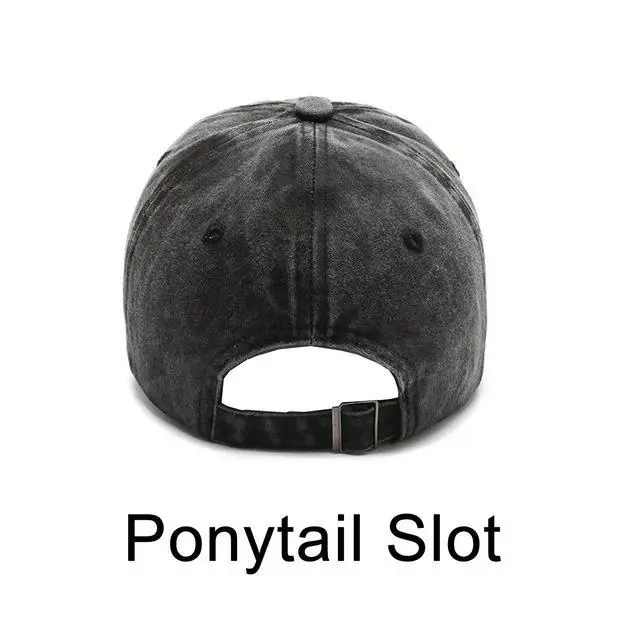 Alt view image 2 of 7 - Original Classic Low Profile Baseball Cap Golf Dad Hat Adjustable Cotton Hats Men Women Unconstructed Plain Cap Black(Washed)