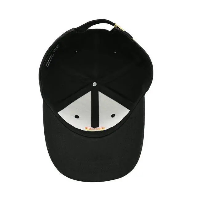 Alt view image 7 of 7 - LGBT Pride Baseball Hat, Embroidered Rainbow Heart Hat, Adjustable Gay Lesbian Love Cap for Men Women Black