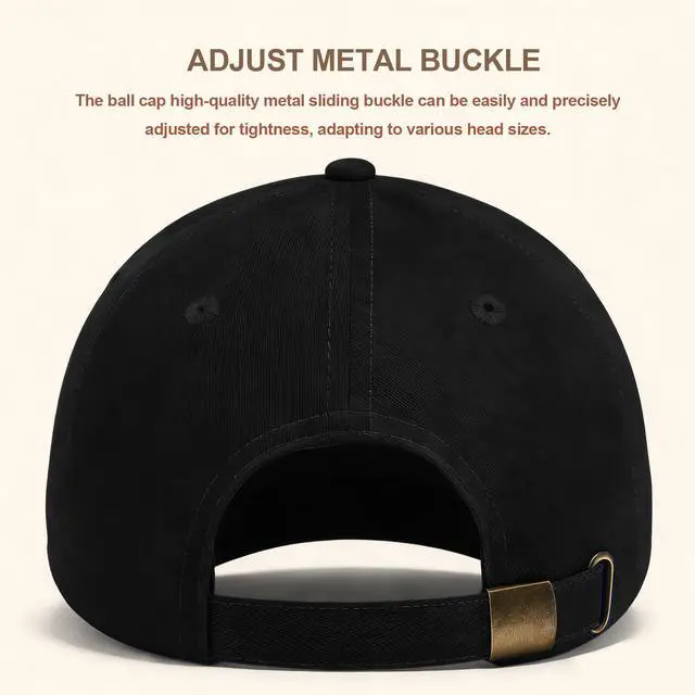 Alt view image 3 of 6 - Baseball Cap Women Baseball Hat for Men,Vintage Adjustable Low Profile Ball Cap,Unisex Cotton Dad Hat for Daily Use Running WorkoutsBlack