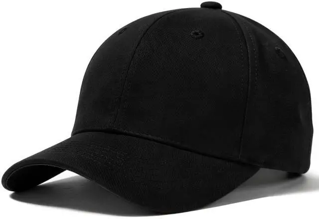 Main image of Baseball Cap Women Baseball Hat for Men,Vintage Adjustable Low Profile Ball Cap,Unisex Cotton Dad Hat for Daily Use Running WorkoutsBlack