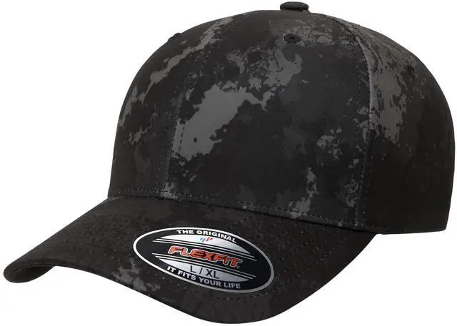 Main image of Unisex Veil Camo Baseball Cap, Poseidon, Large-X-Large