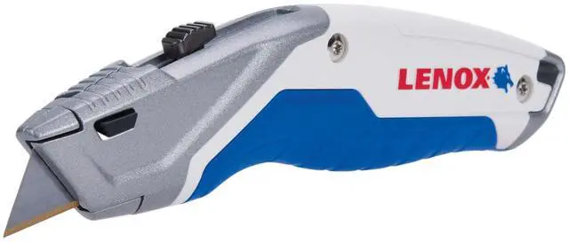 Alt view image 7 of 7 - Utility Knife with 3 Bi-Metal Blades, Retractable, Foldable and Portable, Blade Storage (LXHT10599)