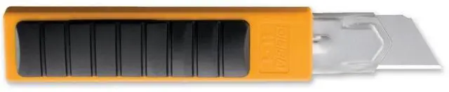 Alt view image 2 of 4 - 25mm Extra Heavy-Duty Utility Knife (H-1) - Multi-Purpose Custom Cutting Depth Utility Knife w/Anti Slip Grip & Snap-Off Blade, Replacement Blades: Any OLFA 25mm Blade