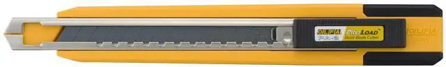 Alt view image 3 of 7 - 9mm Precision Utility Knife (PA-2) - Multi-Purpose Retractable Precision Knife w/Snap-Off Blades & Auto Blade Loader, Replacement Blades: Any OLFA 9mm Blade
