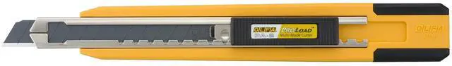 Main image of 9mm Precision Utility Knife (PA-2) - Multi-Purpose Retractable Precision Knife w/Snap-Off Blades & Auto Blade Loader, Replacement Blades: Any OLFA 9mm Blade