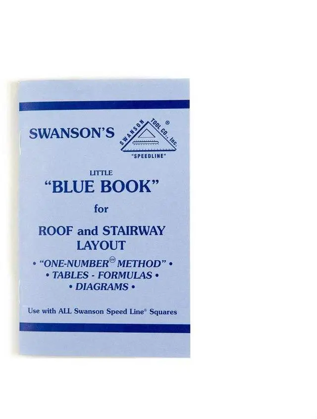 Main image of P0110 Little Blue Book of Instructions For Roof & Stairway Layout