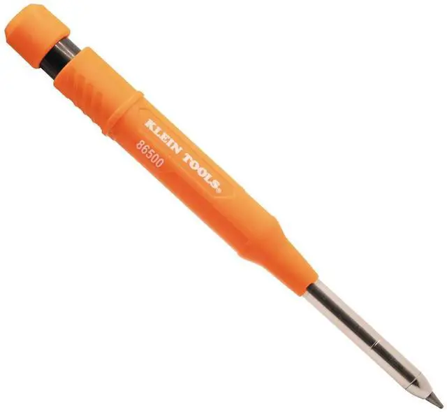 Main image of 86501 Skribes 2.8 mm Mechanical Carpenter Pencil with Built-In Sharpener, 4 Refills, and Deep Hole Marking for Woodworking and Construction