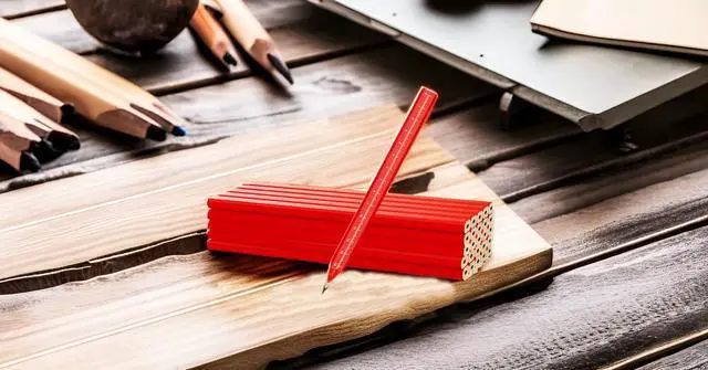 Alt view image 6 of 7 - 25-Pack Carpenter Pencils for Construction Woodworking Precise Markings -Contractor Framing Pencil (25 pcs)
