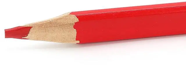 Alt view image 7 of 7 - Carpenter Pencils, 10Pcs Wood Marking Pencil with Red Lead for Woodworkers and Construction Workers, Oval Pine Construction Pencils for Framers, DIY, Craftsmen (1)