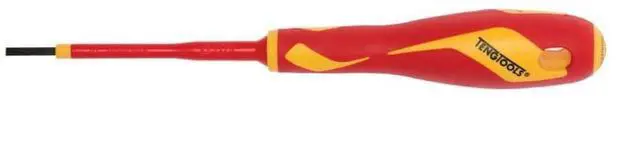 Main image of 2.5mm x 75mm 1000 Volt Insulated Flat Type Screwdriver - MDV820N