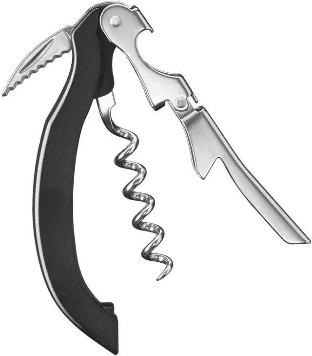 Main image of One-Step Waiters Corkscrew, Silver
