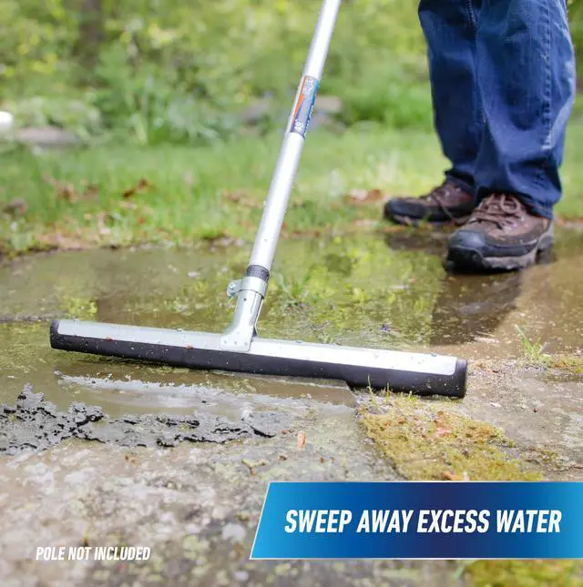 Alt view image 4 of 6 - Professional AquaFlex Uneven Surface Floor Squeegee, 18"
