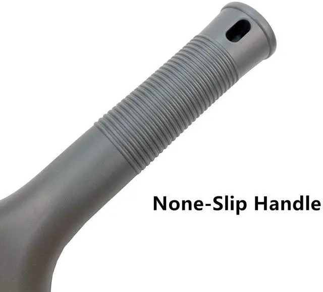 Alt view image 7 of 7 - Super Flexible Silicone Squeegee, Auto Water Blade, Water Wiper, Shower Squeegee, 5.9'' Blade and 7.5'' Long Handle, for Car Windshield, Window, Mirror, Glass Door, Grey Black