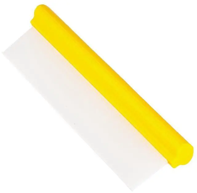 Main image of Car Squeegee,12 inch Silicone Automotive Water Wiper for Drying,Flexible Auto T-Bar Water Blade for car, Windshield, Glass, Window, Bathroom(Yellow)