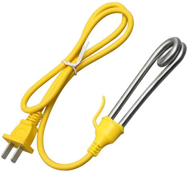 Alt view image 7 of 7 - Immersion Heater, Immersion Cup Water Heater 120V-300W, 240V-600W, for Portable Electric Water Heater Suitable for Coffee/Tea/Soup
