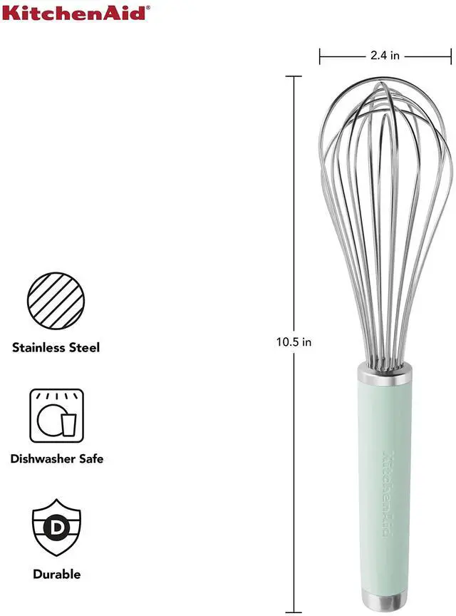 Alt view image 3 of 5 - Classic Utility Whisk, 10.5-Inch, Pistachio