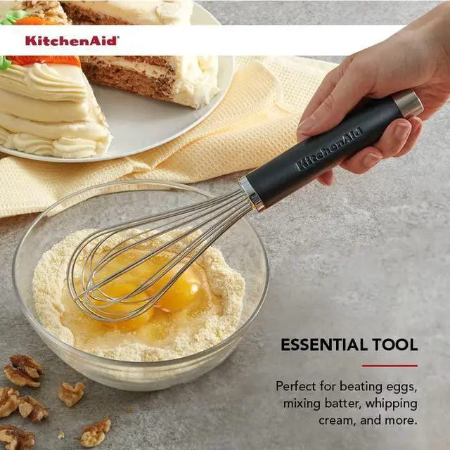 Alt view image 5 of 5 - Gourmet Utility Whisk, 10.5-Inch, Matte Black