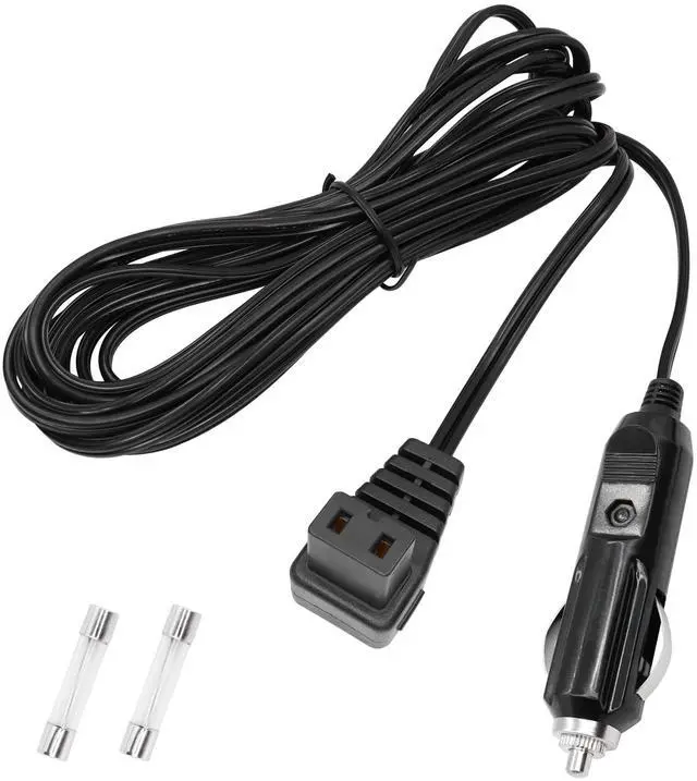 Main image of Car Cooler Cool Box Mini Fridge Lead Cable 4M/13FT 12/24V 2 Pin DC Replacement Car Cooler Cigarette Lighter Lead Plug Power Supply Extension Cable