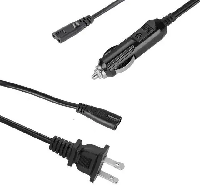 Main image of 12V/24V Car Use, 110V Home/Office Use Power Cable for Electric Lunch Box, Portable Heating Bento Box Plug, Heated Lunchbox Replacement Power Cord Charger