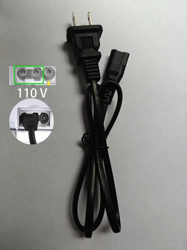 Alt view image 7 of 7 - Type B for Electric Lunch Box Only for 3 Outlets Food Warmer,24V/12V V Angle (for Truck/Car), 110V for (Home/Ofiice Outlet), 31-inch Replacement Power Cable for Heated Lunchbox Wire Use
