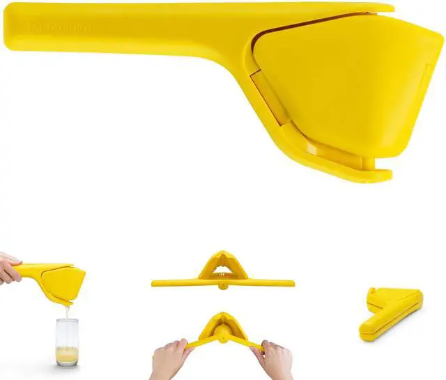 Main image of Original Lemon Fluicer Easy-Squeeze Fold-Flat Citrus Juicer - 10 Inch, Suits Lime & Lemon