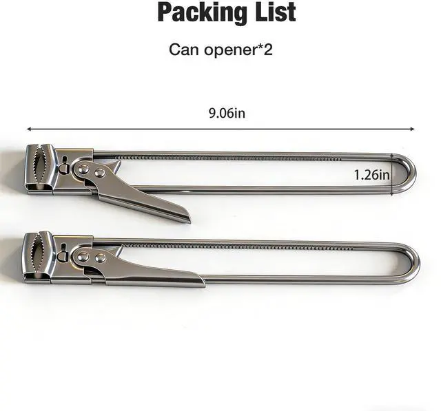 Alt view image 6 of 7 - 2 Pcs Extended Jar Openers for Weak Hands, Adjustable Stainless Steel Bottle Opener, Can Opener for Seniors with Arthritis, Large and Small Lids Gripper Household Tool, Kitchen Accessories
