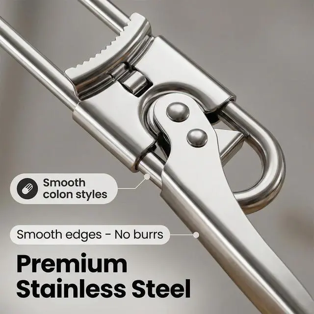Alt view image 7 of 7 - 2 Pcs Extended Jar Openers for Weak Hands, Adjustable Stainless Steel Bottle Opener, Can Opener for Seniors with Arthritis, Large and Small Lids Gripper Household Tool, Kitchen Accessories