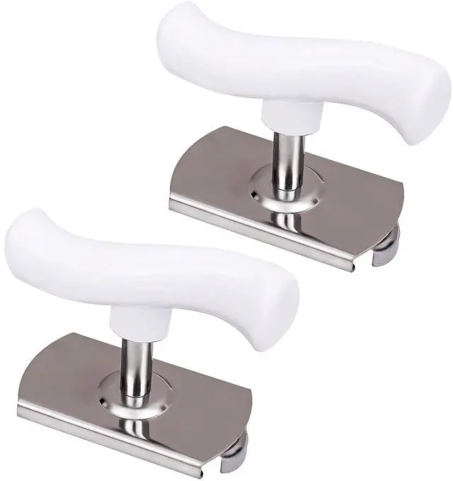 Main image of 2Pcs Adjustable Jar Opener, Stainless Steel Labor-Saving Can Opener for Weak Hands Seniors, Universal Bottle Lid Gripper Tool for All Size Jars & Bottles