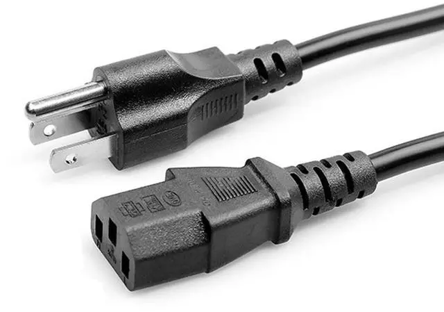 Main image of 13.2Ft Universal 3 Prong AC Power Cord for Horizon Fitness Treadmills, Ellipticals, Superfit, BowFlex, Sole, Goplus, Optoma Projector, Amplifier Cable Replacement
