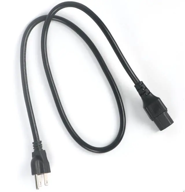 Alt view image 6 of 6 - 3 Prong Percolator Power Cord for Hamilton Beach Model 40616 Coffee Pot Replacement Parts for Farberware Computers Monitors 3 ft. Long 16 AWG Heavy Duty