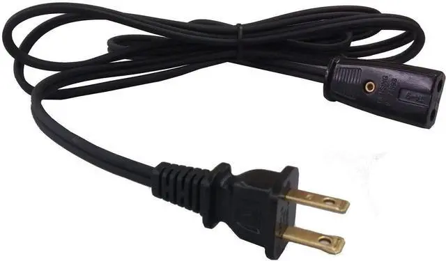 Main image of 6 Foot Long 2-Pin CO-PC6 Replacement Power Cord for Farberware & Presto Super Speed Percolators - 2-Pin with 1/2 Inch Spacing Fits Many Rice Cookers and Other Small Appliances