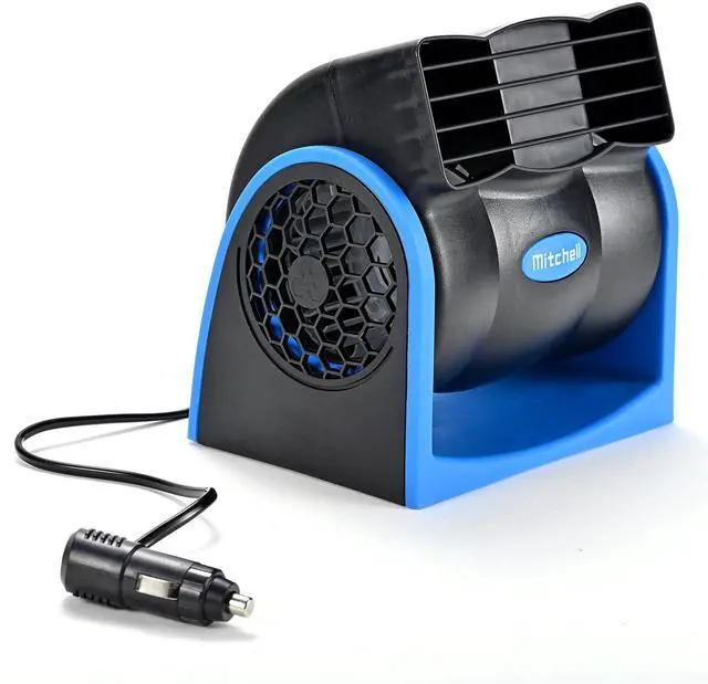 Main image of 12V Car Fan, Auto Vehicle RV Powerful Ventilation Electric Car Fans with Cigarette Lighter Plug for SUV