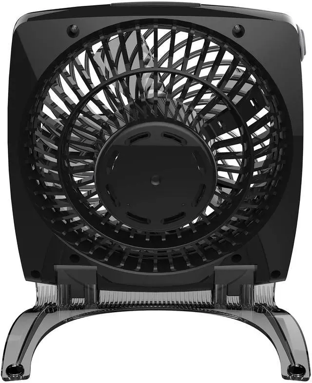 Alt view image 5 of 7 - FIT Personal Air Circulator Fan with Fold-Up Design, Directable Airflow, Compact Size, Perfect for Travel or Desktop Use, Black