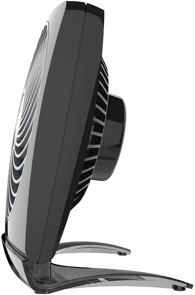 Alt view image 7 of 7 - FIT Personal Air Circulator Fan with Fold-Up Design, Directable Airflow, Compact Size, Perfect for Travel or Desktop Use, Black